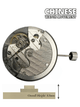 Chinese Automatic Mechanical Watch Movement TY2869 3Hand Date at 4:30 Overall Height 8.5mm - Universal Jewelers & Watch Tools Inc.