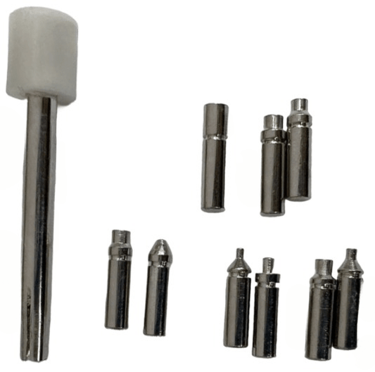 Hand Pressers Fitting Tool Pocketwatches & Watch Set Watchmakers 9x Stakes - Universal Jewelers & Watch Tools Inc.