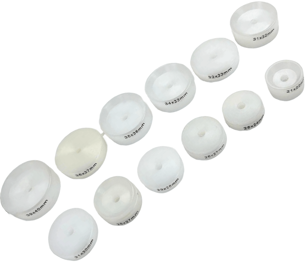 12PCS Watch Tool DIES for CASE & CRYSTAL PRESS 39 - 21mm Nylon, Watch Repair tools - Universal Jewelers & Watch Tools Inc.