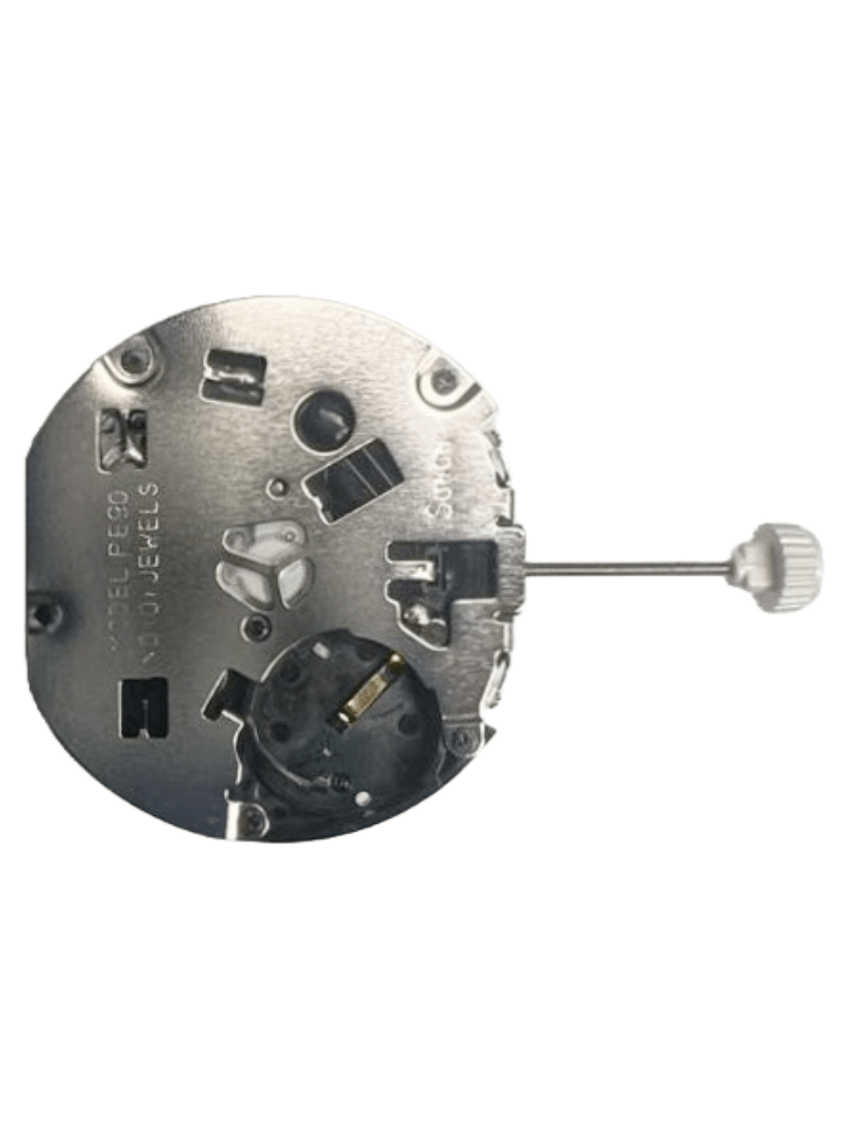 Sunon Chinese Multi Function Watch Movement PE90 - 02 3H and 3EYES Date At 4.30 Overall Height: 6.8mm - Universal Jewelers & Watch Tools Inc.