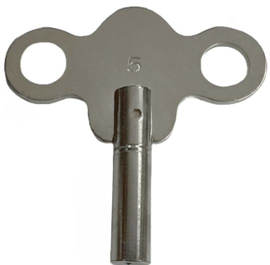 Brass Single End Clock Key 5, Jeweler Tools - Universal Jewelers & Watch Tools Inc.