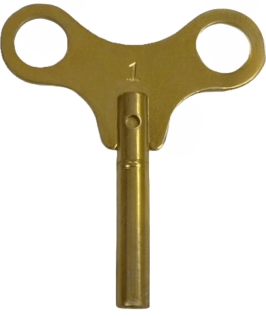 Brass Single End Clock Key 1, Jeweler Tools - Universal Jewelers & Watch Tools Inc.