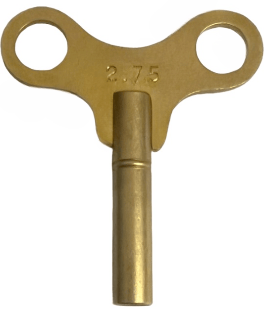 Brass Single End Golden Clock Key 2, Jeweler Tools - Universal Jewelers & Watch Tools Inc.