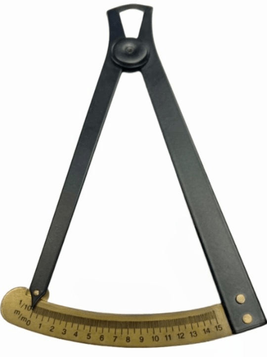Millimeter Gauge For Jewelry Makers Measuring Stones, Diamonds Up to 15mm - Universal Jewelers & Watch Tools Inc.
