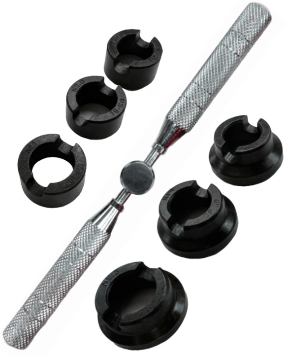 Rolex Watch Case Opener 7 - Piece Watchmaking Watch Repair Tool Set - Universal Jewelers & Watch Tools Inc.