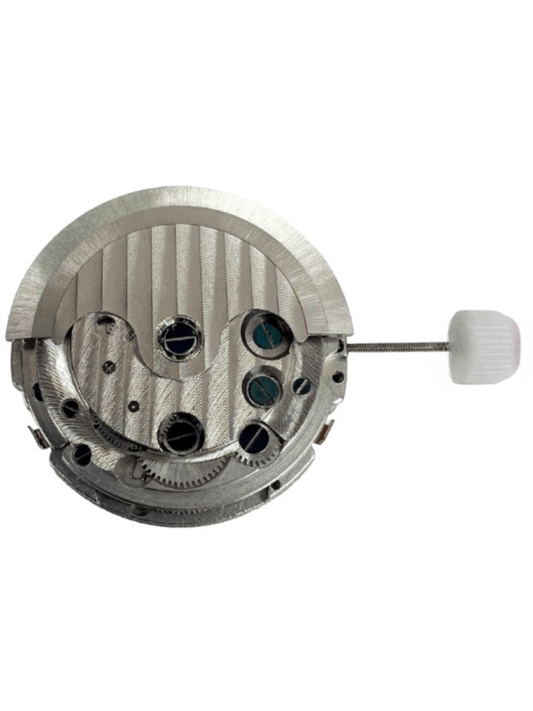 Multi - Function Automatic Mechanical Watch Movement 2L55, 3Hands, Big Date and Fly Wheel at 6:00 Overall Height 8.6mm - Universal Jewelers & Watch Tools Inc.