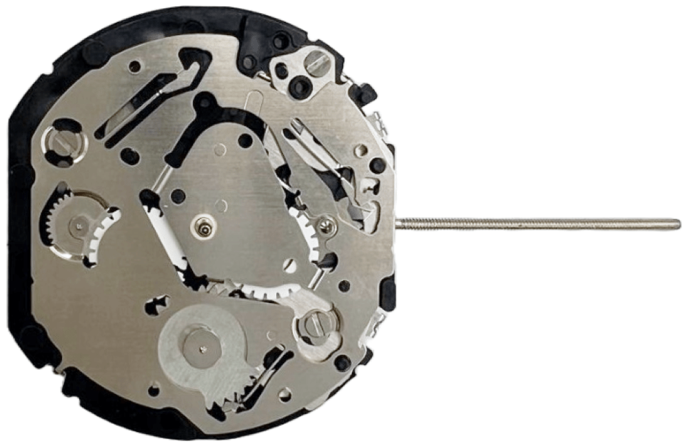 Hattori VX9JE 3H 3 EYES Seiko Quartz Watch Movement Overall Height 6.2mm - Universal Jewelers & Watch Tools Inc.