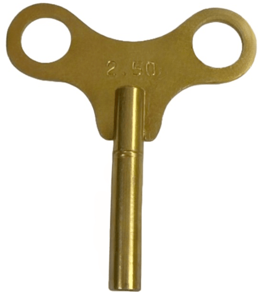 Brass Single End Clock Key 1, Jeweler Tools - Universal Jewelers & Watch Tools Inc.