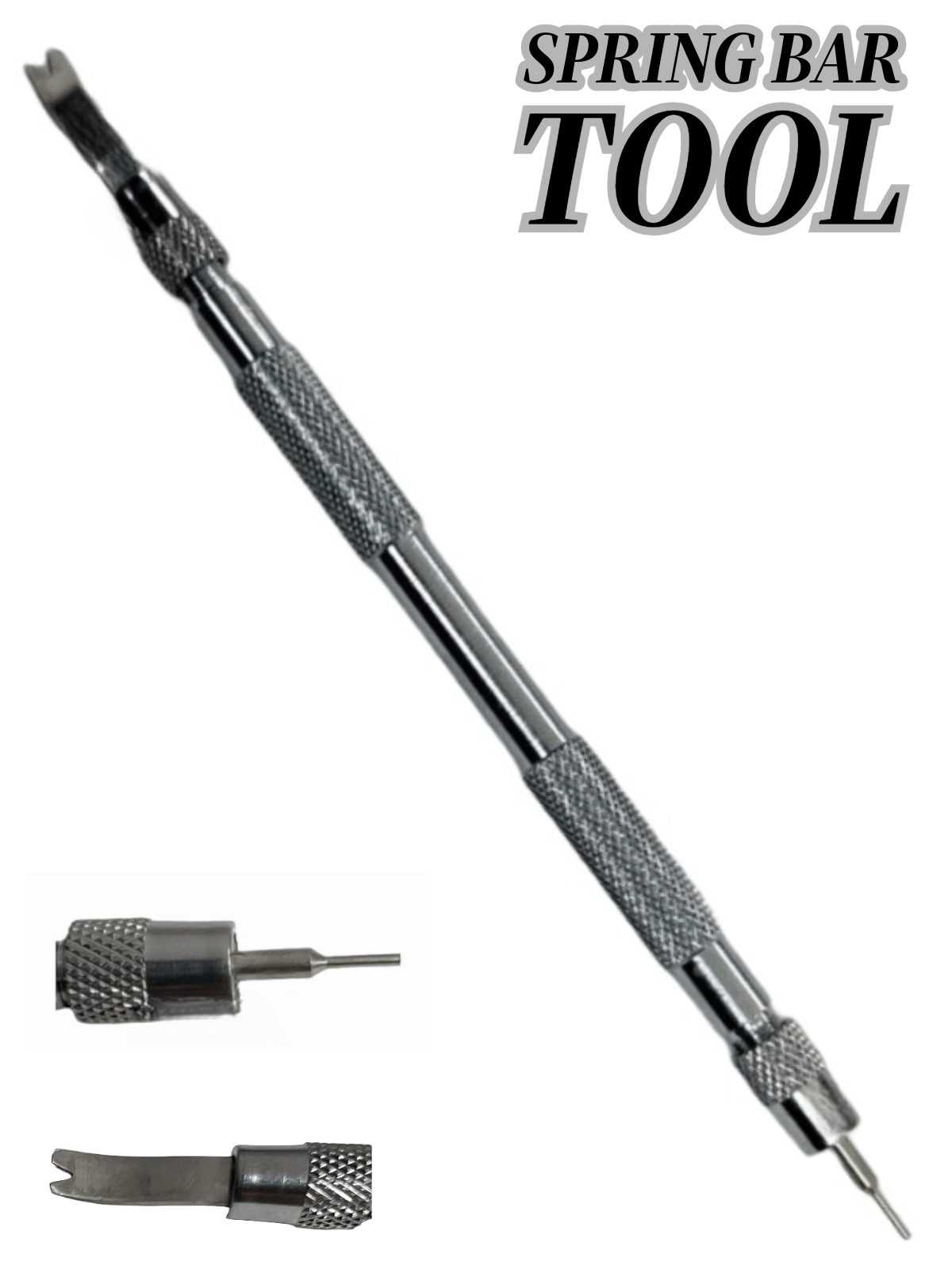 Spring Bar Pin Pusher, Link Remover, Repair Tool for Wristwatch Band Adjustment - Universal Jewelers & Watch Tools Inc.