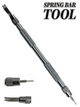 Spring Bar Pin Pusher, Link Remover, Repair Tool for Wristwatch Band Adjustment - Universal Jewelers & Watch Tools Inc.
