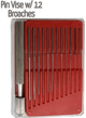 Extra Fine Broach Set Set of 12 w/ Pin Vise, Jewelry Repair Tool - Universal Jewelers & Watch Tools Inc.