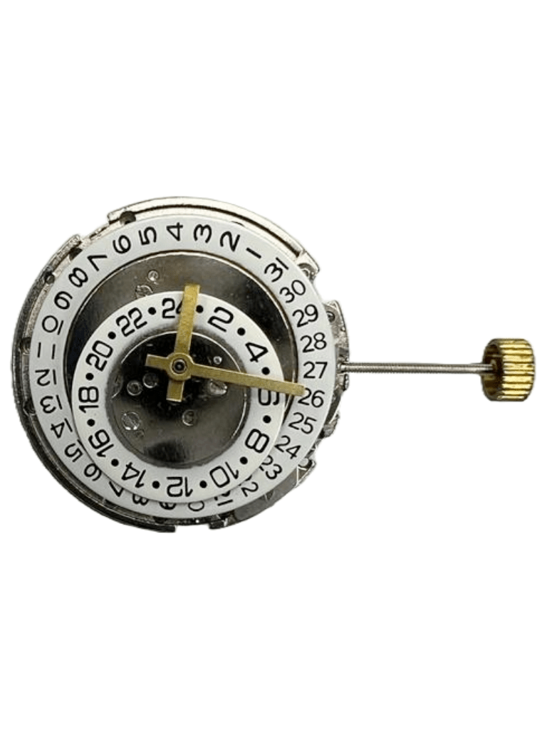 Automatic Chinese Watch Movement 8209 - WHITE 3Hands Date at 3.00 Overall Height 8.0mm - Universal Jewelers & Watch Tools Inc.