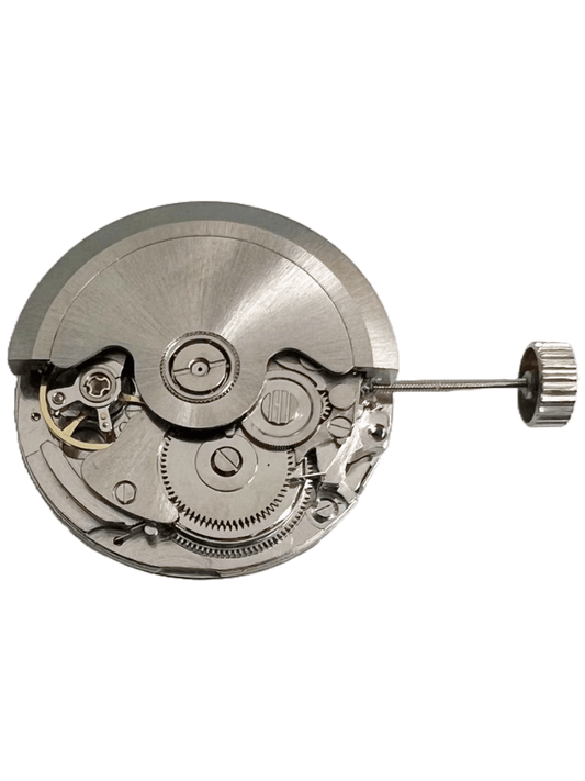 Chinese Automatic Watch Movement 2350, 3 HANDS, 3Eyes & DAY/DT Overall Height 8.3mm - Universal Jewelers & Watch Tools Inc.