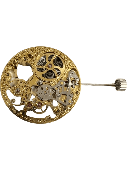 Chinese Self Winding Watch Movement 9916 3Hands, Second hand at 6:00 Overall Height 5.8mm - Universal Jewelers & Watch Tools Inc.