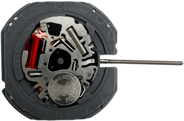 Hattori VJ42BD3 3H Date At 3:00 Seiko Quartz Watch Overall Height: 4.4mm - Universal Jewelers & Watch Tools Inc.