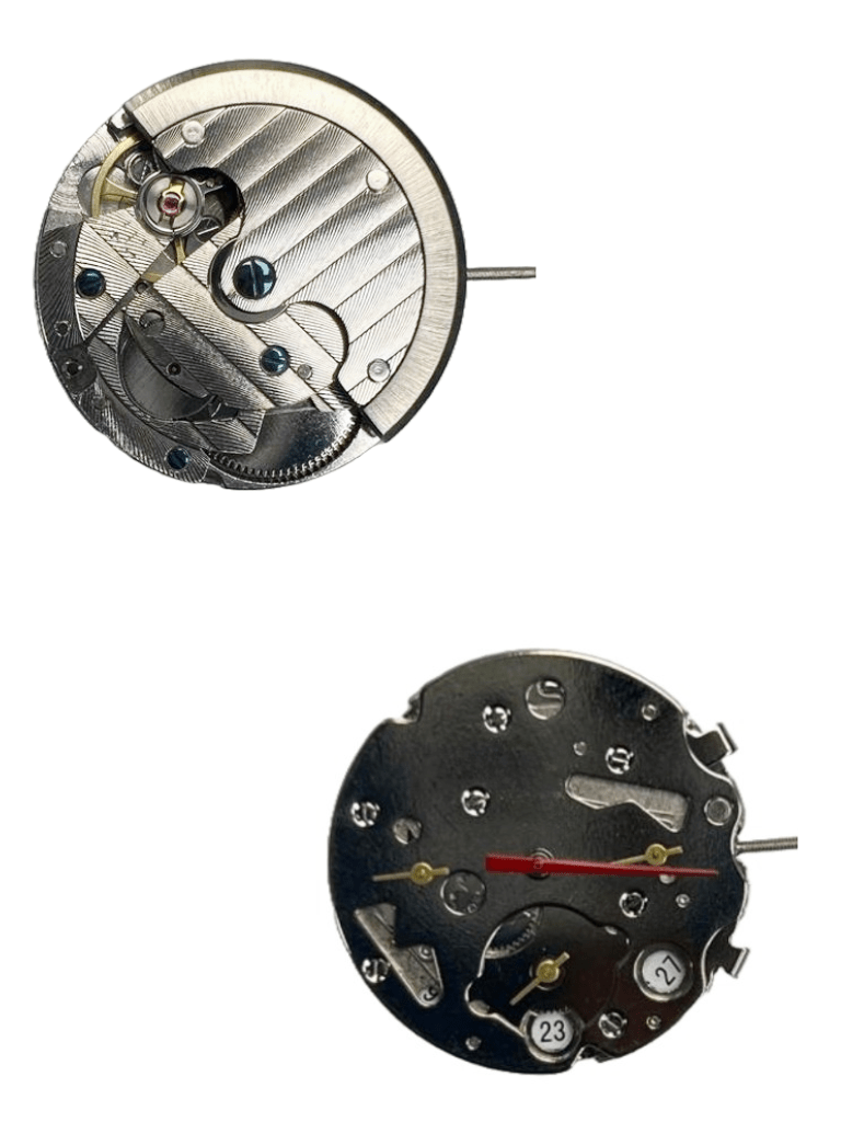Chinese Automatic Mechanical Watch Movement TY2868 3Hand 3EYE Date at 6.00 Overall Height 8.5mm - Universal Jewelers & Watch Tools Inc.