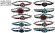 10pcs Set Women's Fashion Steel Band A08 Quartz Multi - Color Watch Bracelet - Universal Jewelers & Watch Tools Inc.