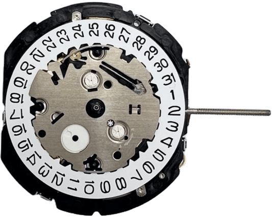 Hattori YM91 3 Hands With DT3 Seiko Quartz Watch Overall Height: 5.8mm - Universal Jewelers & Watch Tools Inc.