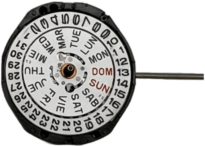 Hattori Watch Quartz Movement PC23 Overall Height: 5.9mm - Universal Jewelers & Watch Tools Inc.