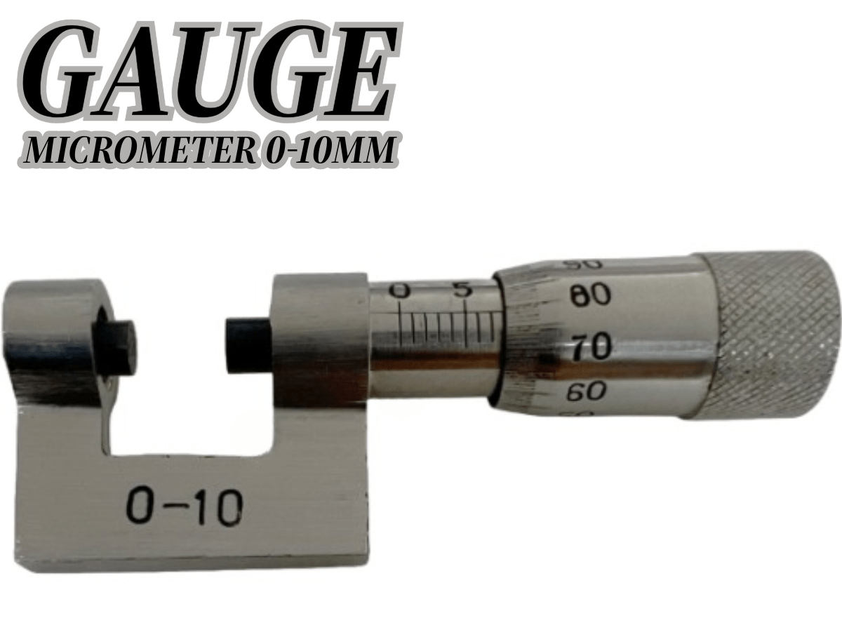 Mini Micrometer 0 - 10mm Small Gauge Micrometer Pocket Size Metric - Universal Jewelers & Watch Tools Inc.