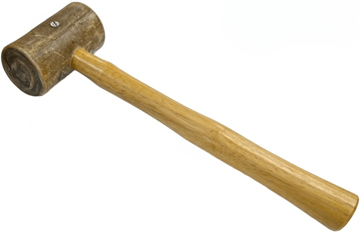 Rawhide Mallets for JEWELRY MAKING 1.9" inch FACE 9.0oz Hobby Craft Leatherwork - Universal Jewelers & Watch Tools Inc.