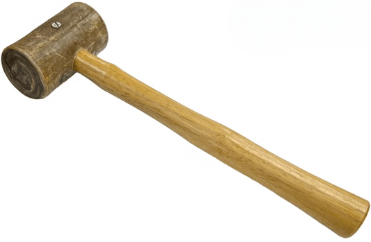 Rawhide Mallets for JEWELRY MAKING 1.9" inch FACE 9.0oz Hobby Craft Leatherwork - Universal Jewelers & Watch Tools Inc.