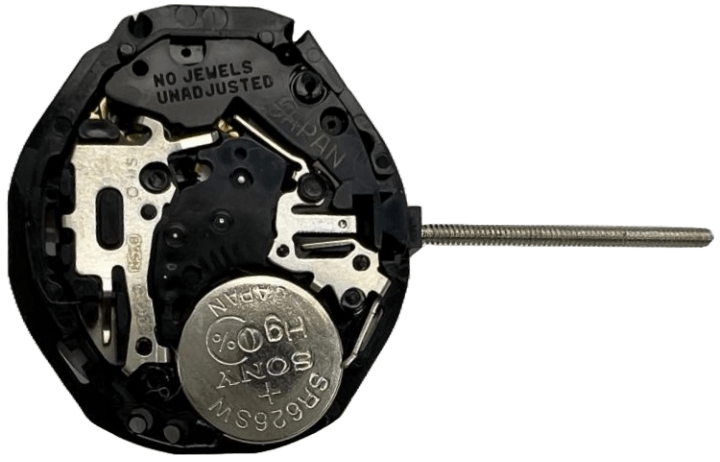 Hattori Watch Quartz Movement PC23 Overall Height: 5.9mm - Universal Jewelers & Watch Tools Inc.