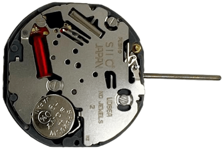 Hattori VD86 2H 2 Eyes Seiko Quartz Watch Overall Height: 5.0mm - Universal Jewelers & Watch Tools Inc.