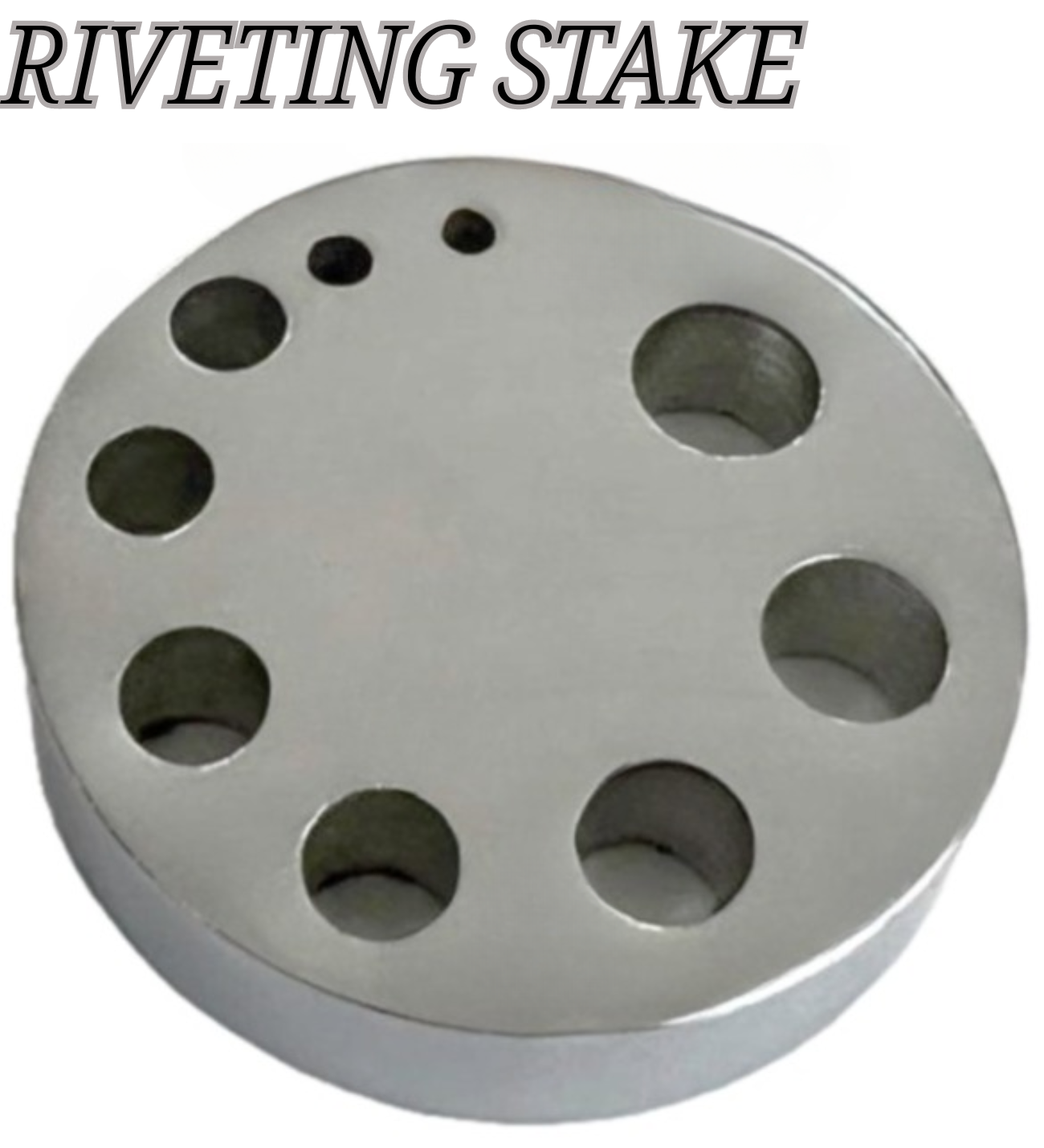 Round 9 Hole Riveting Stake Clockmakers and Jewelers Tool