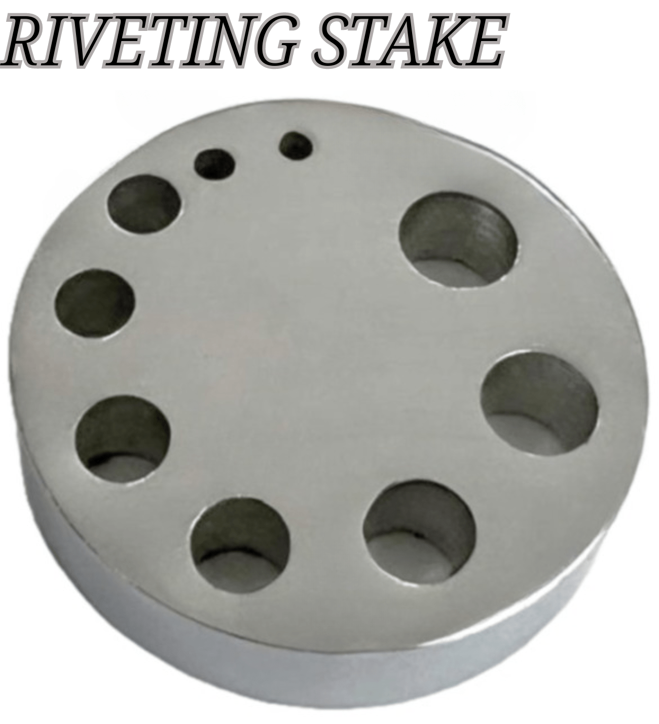 Round 9 Hole Riveting Stake Clockmakers and Jewelers Tool - Universal Jewelers & Watch Tools Inc.