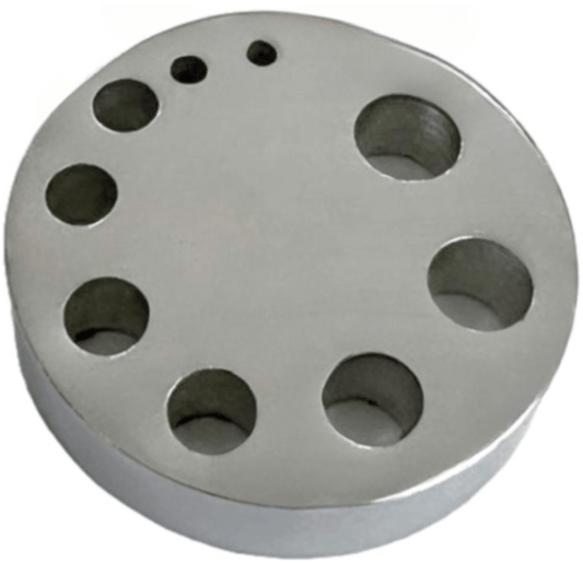 Round 9 Hole Riveting Stake Clockmakers and Jewelers Tool - Universal Jewelers & Watch Tools Inc.