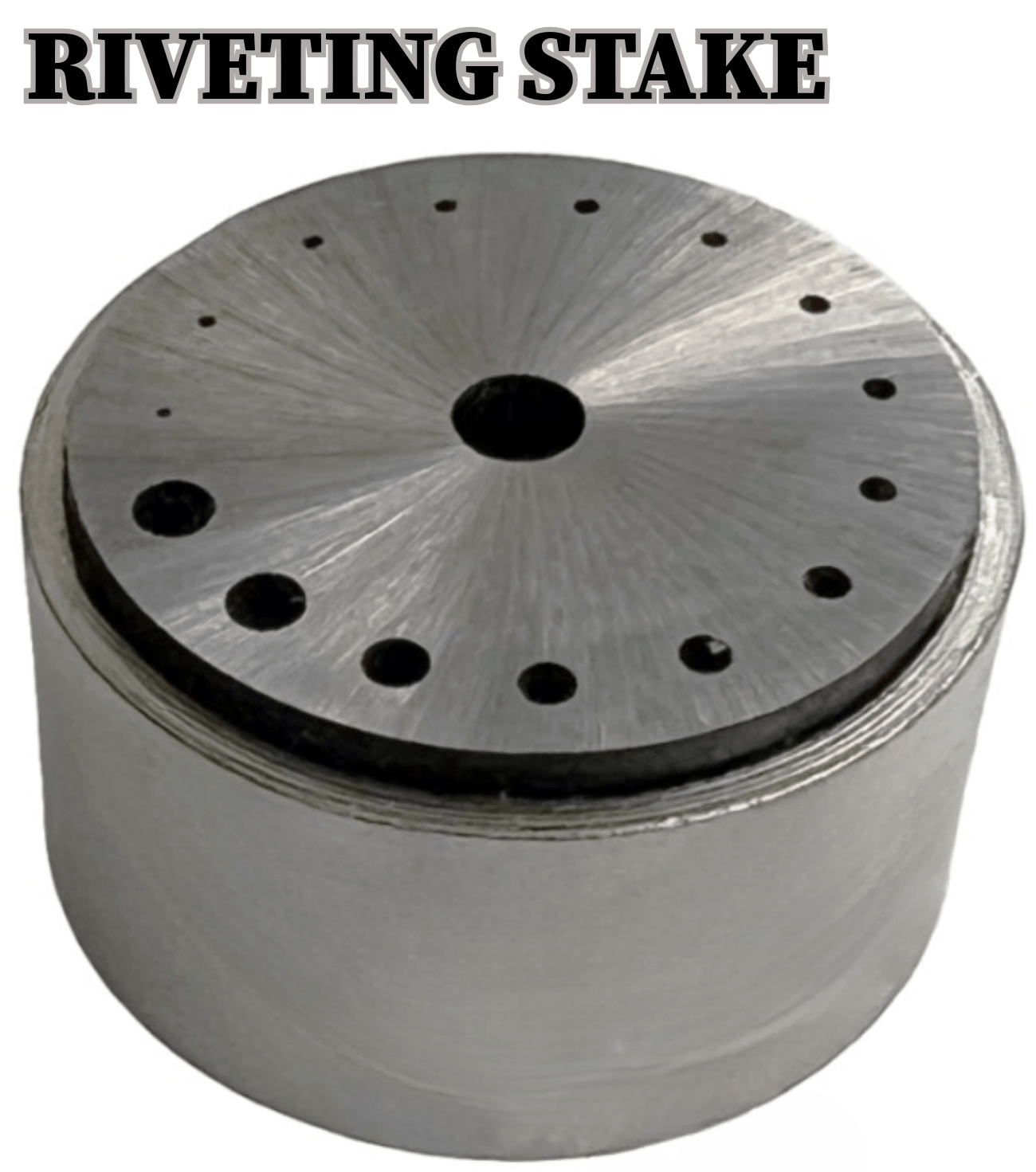 Riveting Stake Round 16 - Hole Watch Die Jewelers Repair Clock and Watch Tool - Universal Jewelers & Watch Tools Inc.