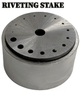 Riveting Stake Round 16 - Hole Watch Die Jewelers Repair Clock and Watch Tool - Universal Jewelers & Watch Tools Inc.