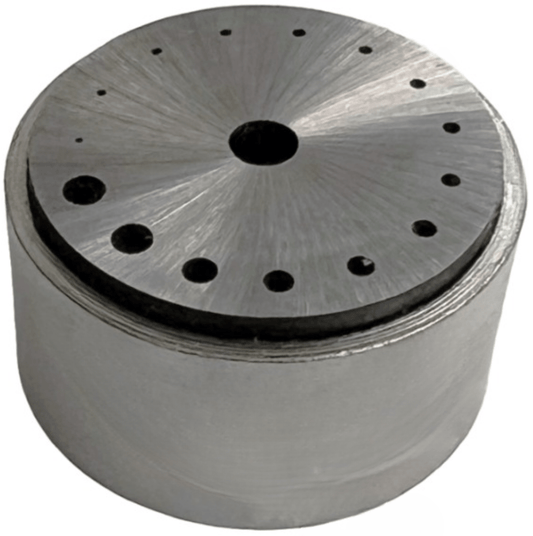 Riveting Stake Round 16 - Hole Watch Die Jewelers Repair Clock and Watch Tool - Universal Jewelers & Watch Tools Inc.