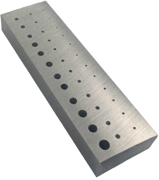 36 Holes Block Riveting Flat Stake Jewelry & Watchmaker Repair Tool - Universal Jewelers & Watch Tools Inc.