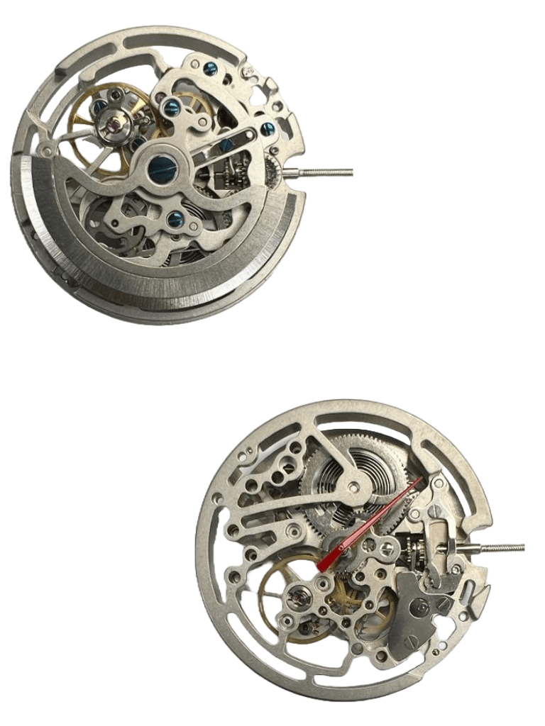Chinese Watch Movement Automatic Mechanical TY2809 3Hands Overall Height 8.0mm - Universal Jewelers & Watch Tools Inc.