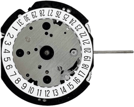 Hattori VD53 DT6 3H Seiko Quartz Watch Movement Overall Height 6.8mm - Universal Jewelers & Watch Tools Inc.