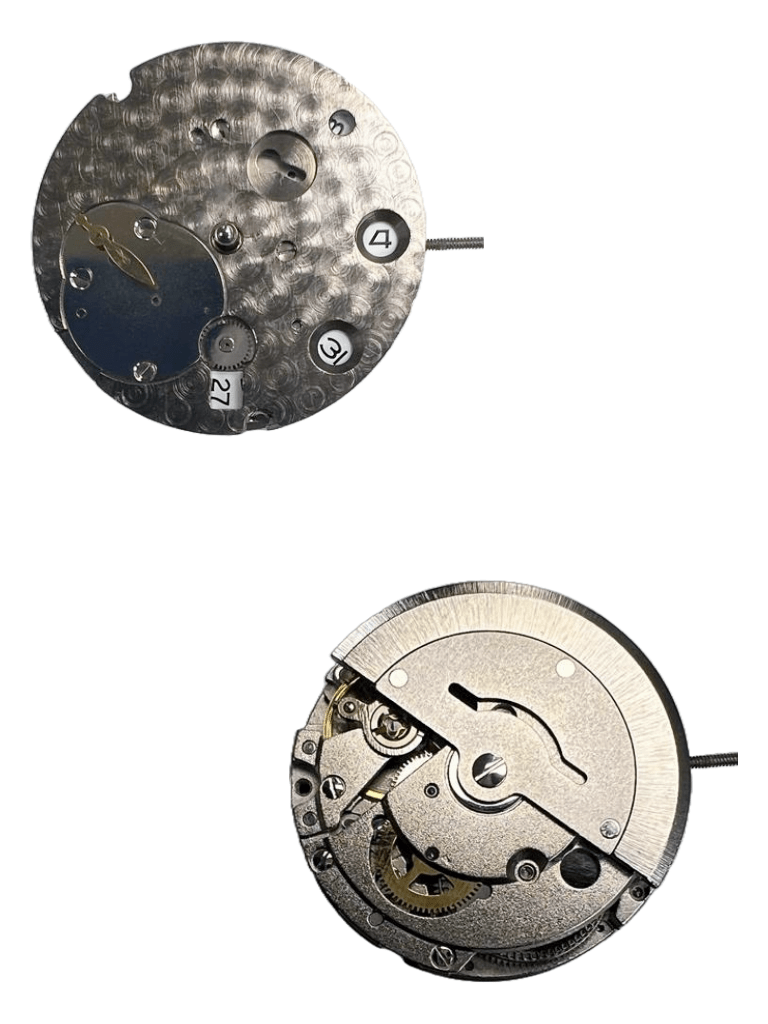 Chinese Automatic Watch Movement DG3809 - 3D 2Hand Date at 3:00 Overall Height 7.8mm - Universal Jewelers & Watch Tools Inc.