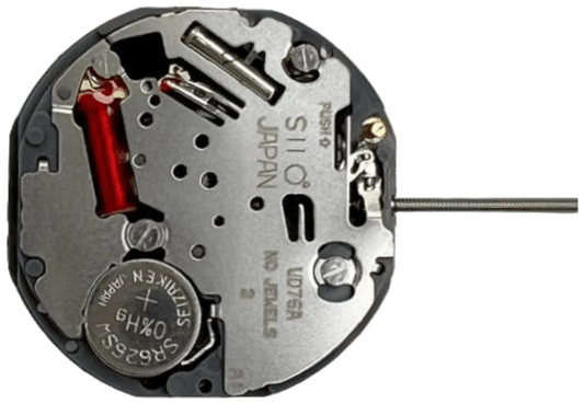 Hattori VD76 2H Seiko Quartz Watch Movement Overall Height 5.0mm - Universal Jewelers & Watch Tools Inc.