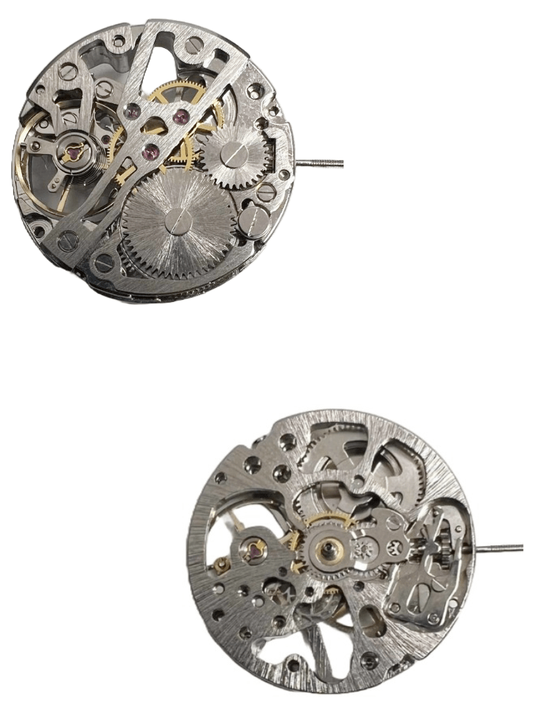 SKELETON Watch Movement 2650 - C, 3 HANDS Manual Wind Overall Height 6.0mm - Universal Jewelers & Watch Tools Inc.