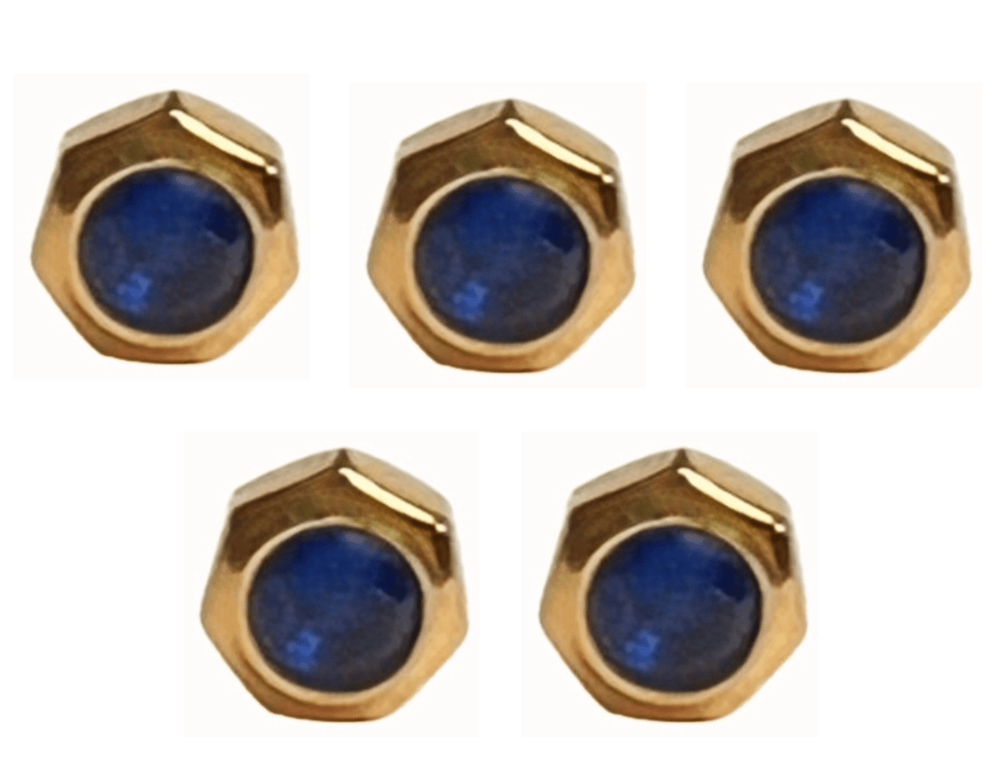 Lot of 5PCS High Quality Watch Crowns Size 6.3mm & 6.8mm Made to Fit Cartier Caliber Santos - Universal Jewelers & Watch Tools Inc.