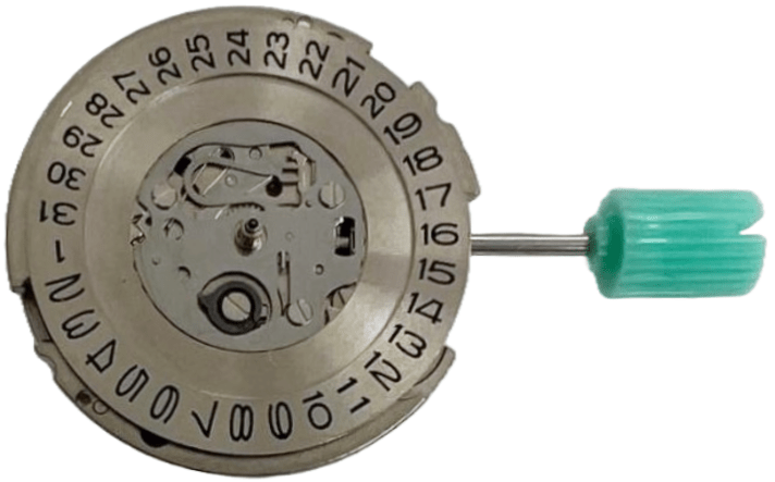 Hattori Watch Quartz Movement NH15 DT3 3H Overall Height: 7.6mm - Universal Jewelers & Watch Tools Inc.