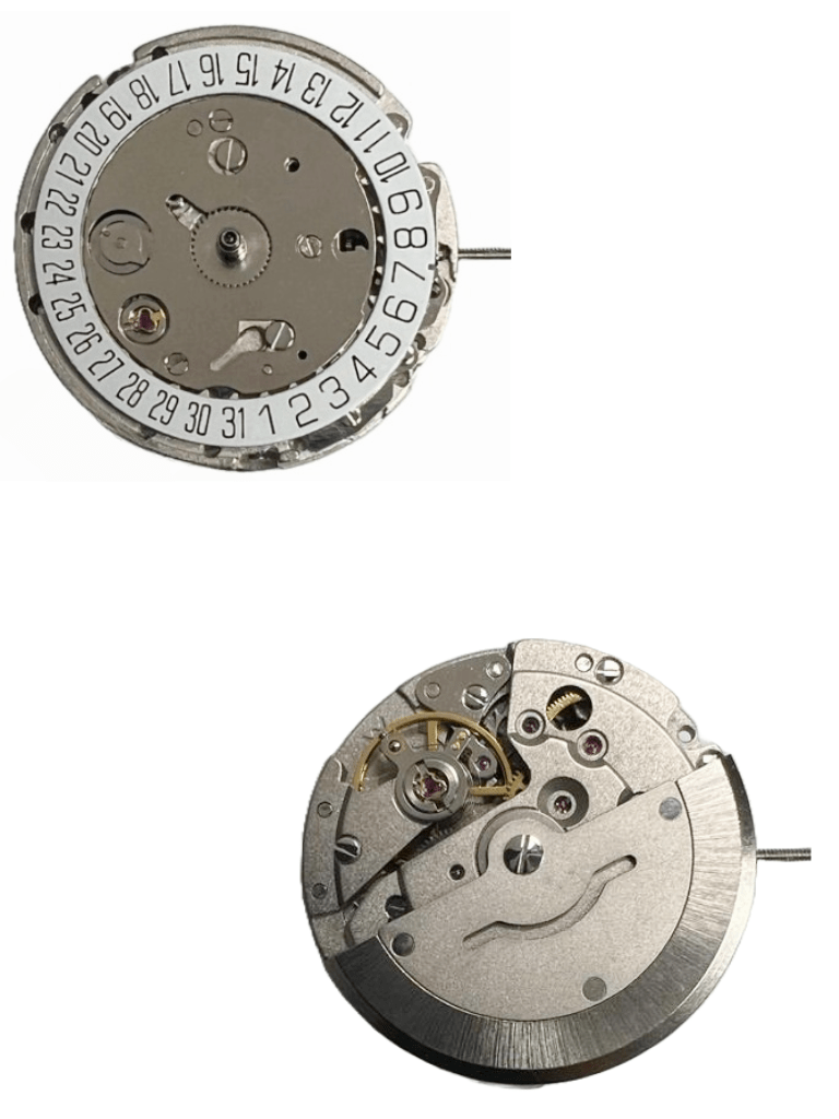 Chinese Automatic Mechanical Watch Movement DG - 2816 Date at 6:00 Overall Height 7.6mm - Universal Jewelers & Watch Tools Inc.