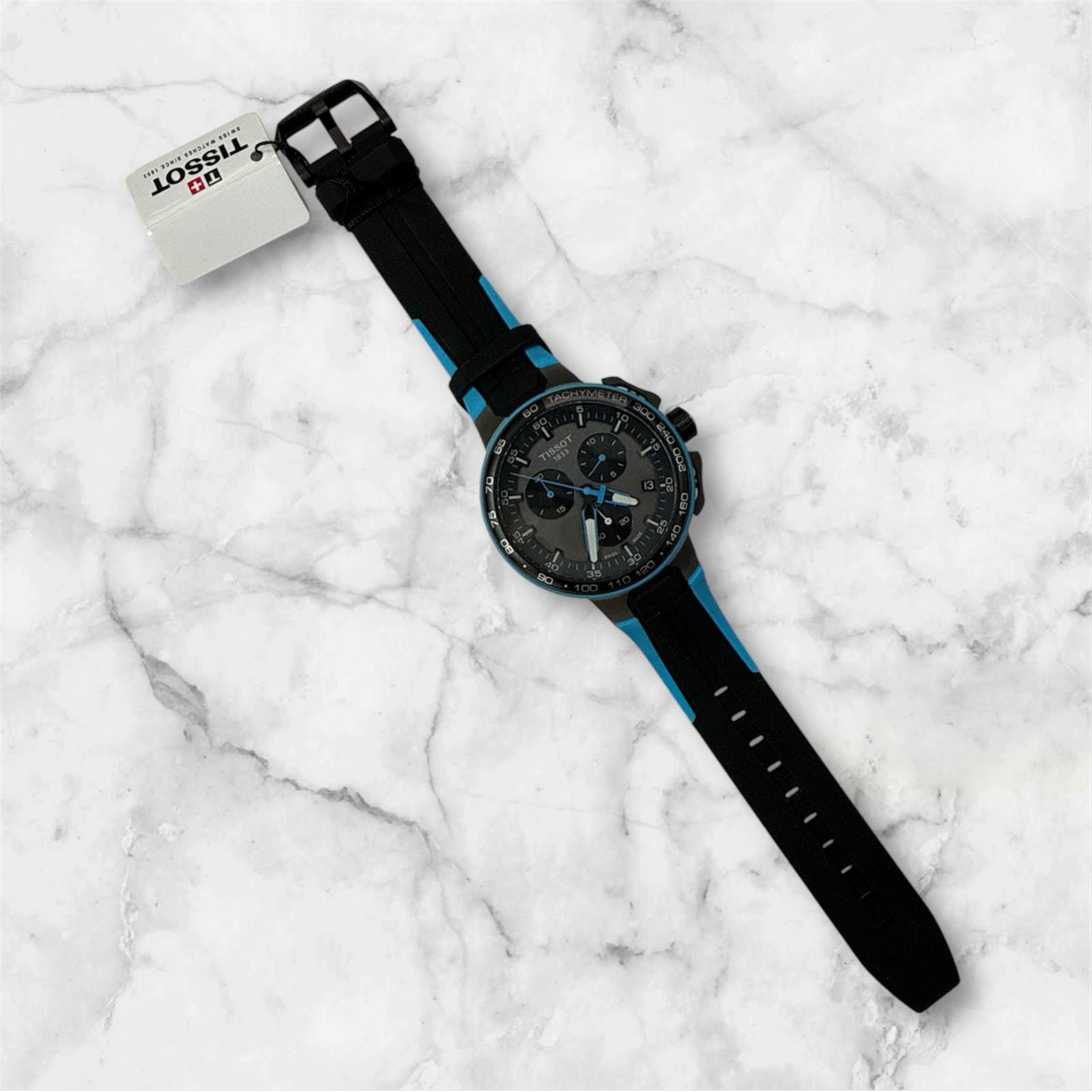 Tissot T - Race Cycling Chronograph T111.417.37.441.05 Men's Swiss Quartz Watch with Silicone Strap - Universal Jewelers & Watch Tools Inc.