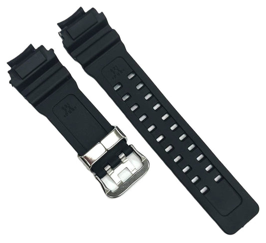 Black Rubber Watch Strap for G - Shock GW - A1100 & GW - A1100 - 1A – 22mm Lug, Heavy - Duty Replacement Band - Universal Jewelers & Watch Tools Inc.