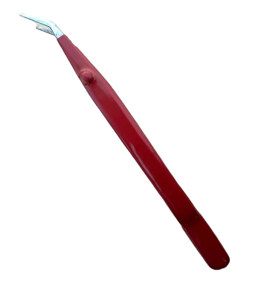 Insulated Fine Curved Tweezer for Watch & Jewelry Repair – 6.09 Inch