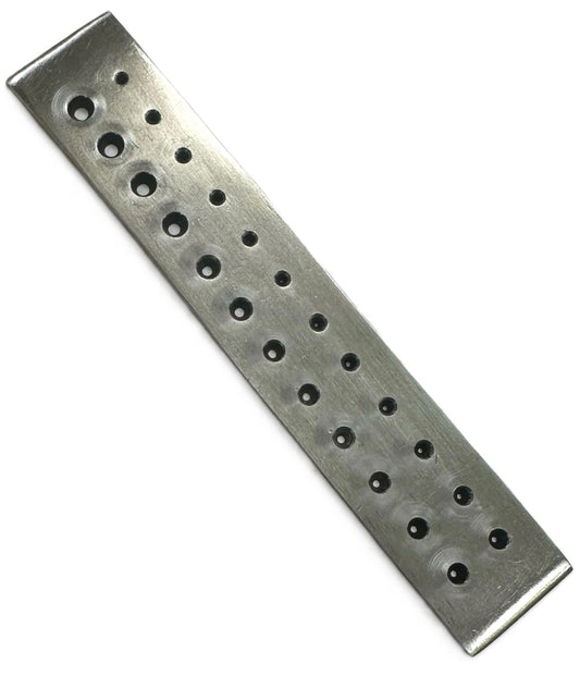 5.4" Round Hole Drawplate with 24 Holes for Jewelry Wire Drawing Tool - Universal Jewelers & Watch Tools Inc.
