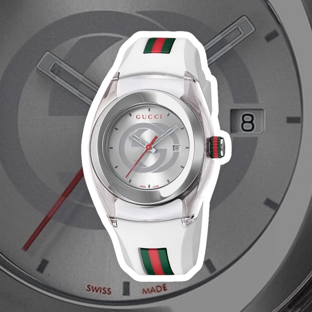 GUCCI SYNC YA137103 Men's Watch – White Dial, Quartz Movement with Original Box - Universal Jewelers & Watch Tools Inc.