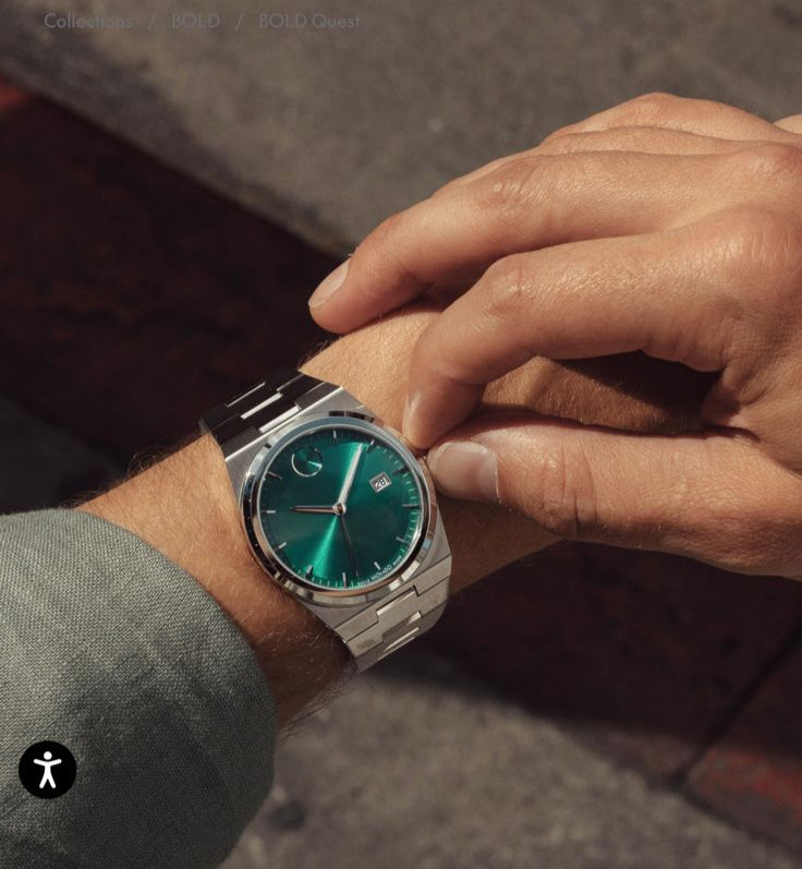 MOVADO BOLD Quest - GREEN DIAL