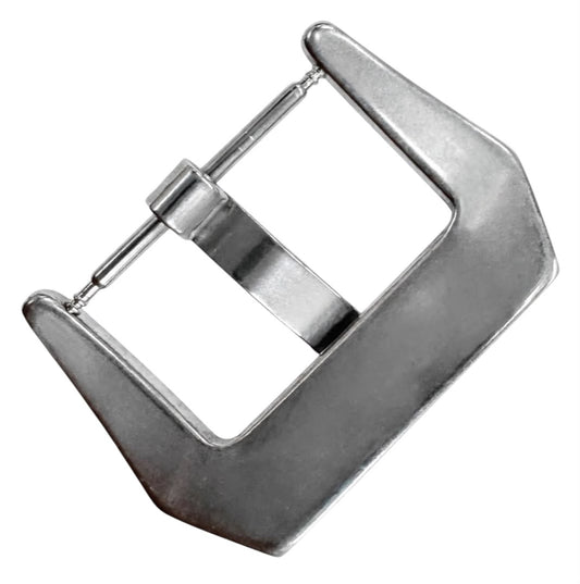 Silver Brushed Stainless Steel Straight Buckle 22mm for Panerai